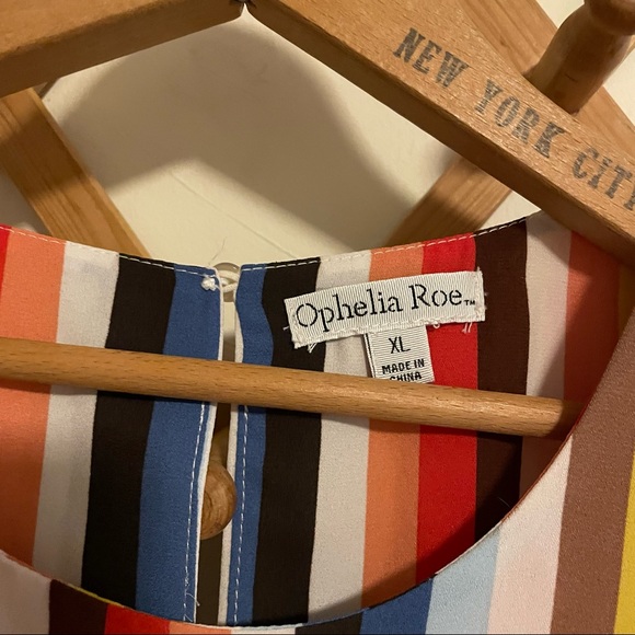 NWT Rainbow Striped Tank Top - Picture 6 of 6